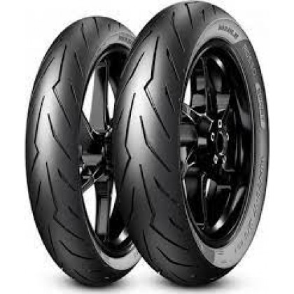 PIRELLI ROSSO  100-80-17 & 130-70-17 